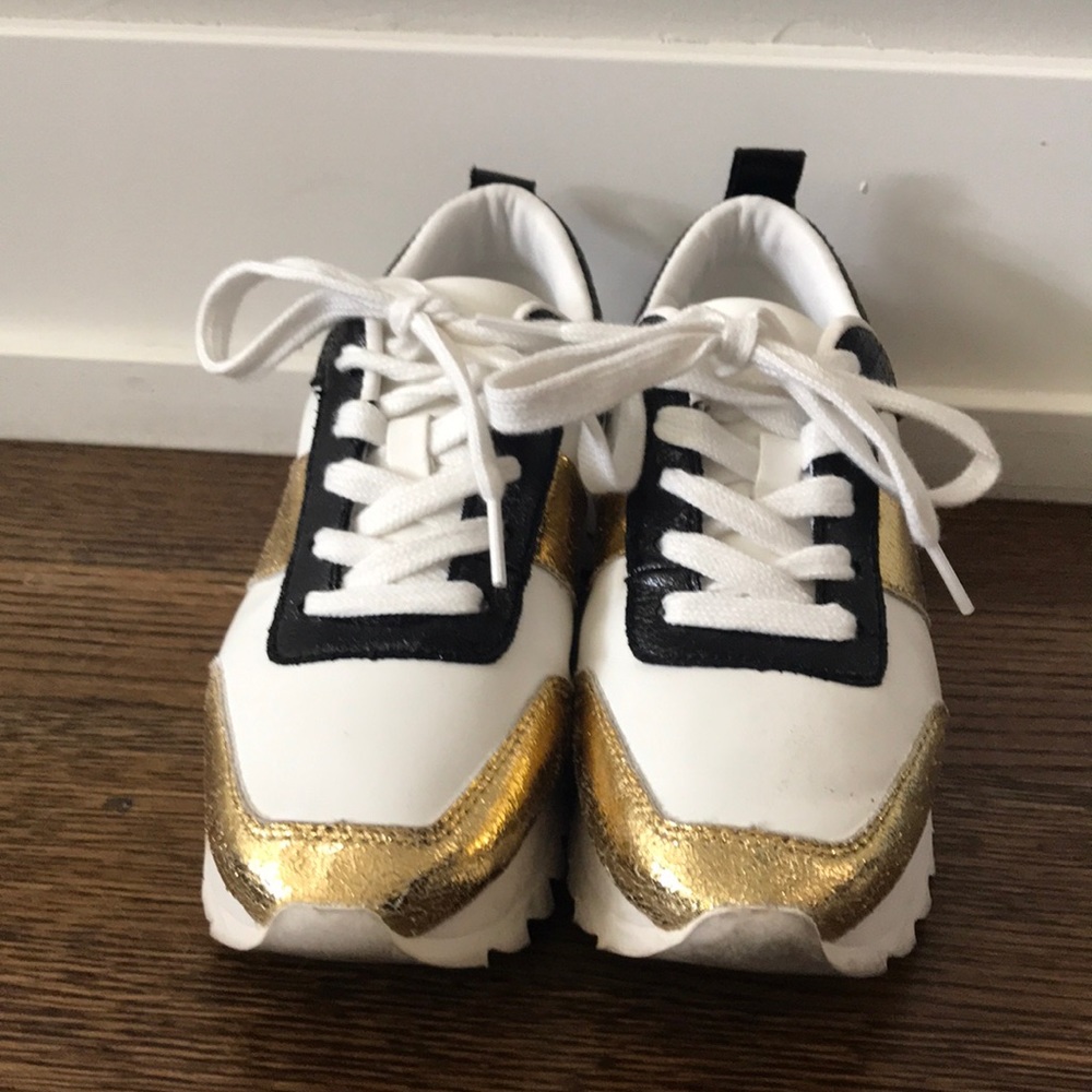 Zara platform sneakers.